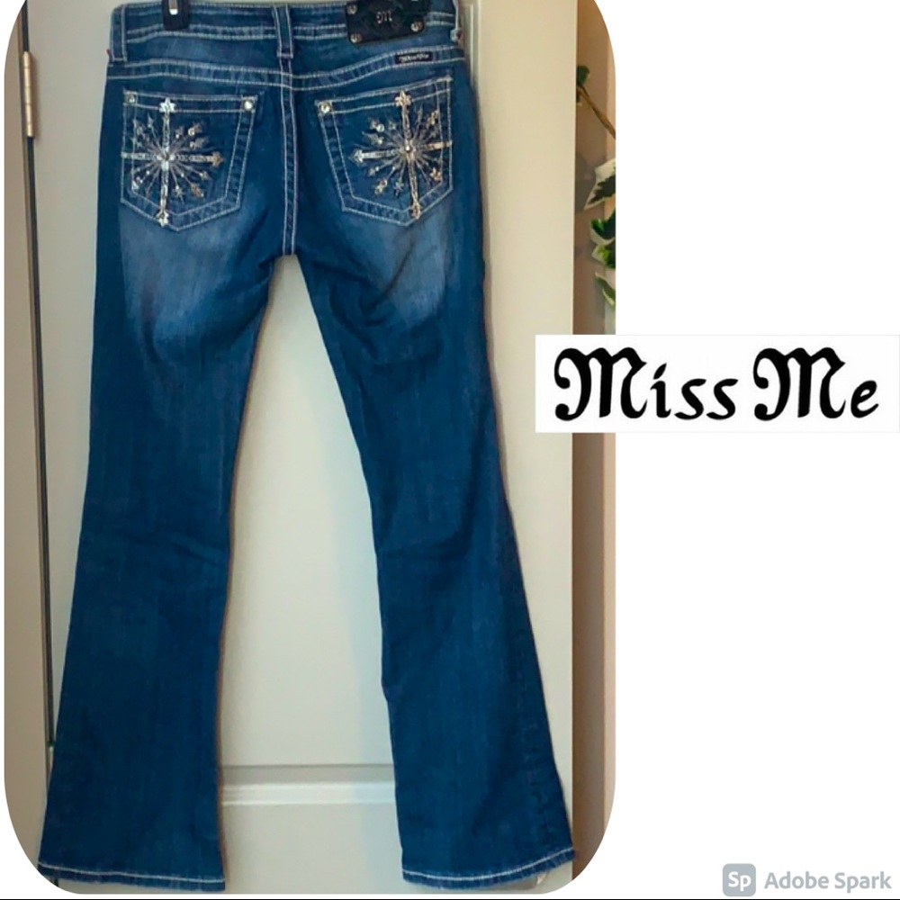 MissMe | Bootcut Denim Jeans • 28